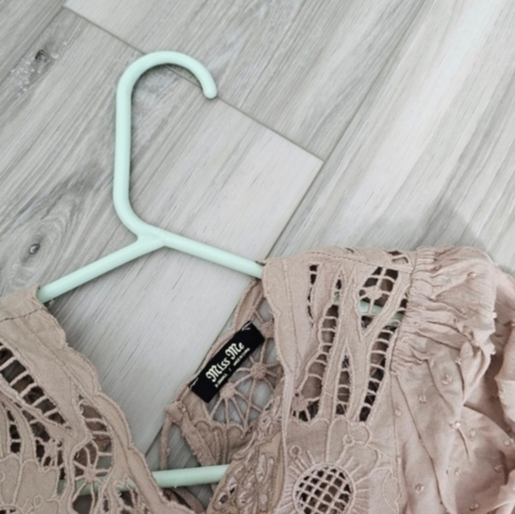 Elegant Beige Women's Top Sz XS - Picture 7 of 10